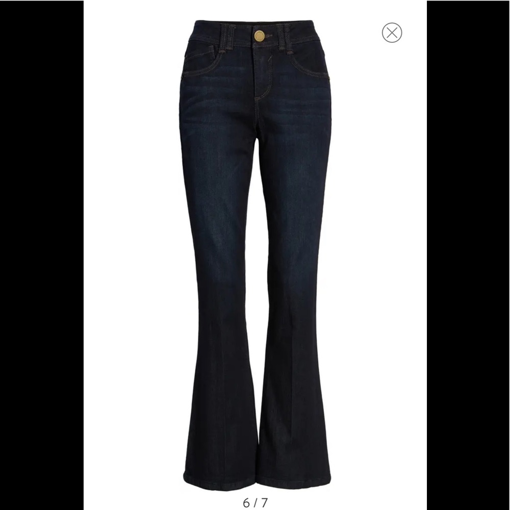 NWOT WIT & WISDOM Ab-Solution Itty Bitty Bootcut Jeans Size 10 - Picture 3 of 16